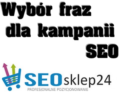 Wybor fraz dla kampanii SEO