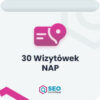 30 prywatnych wizytówek NAP