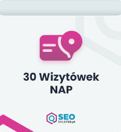 30 prywatnych wizytówek NAP