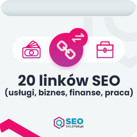 20 unikalnych domen (usługi, biznes, finanse, praca)