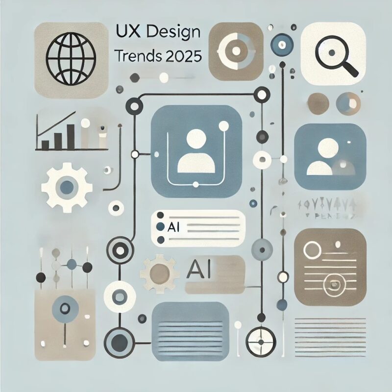 trendy UX design na 2025 rok